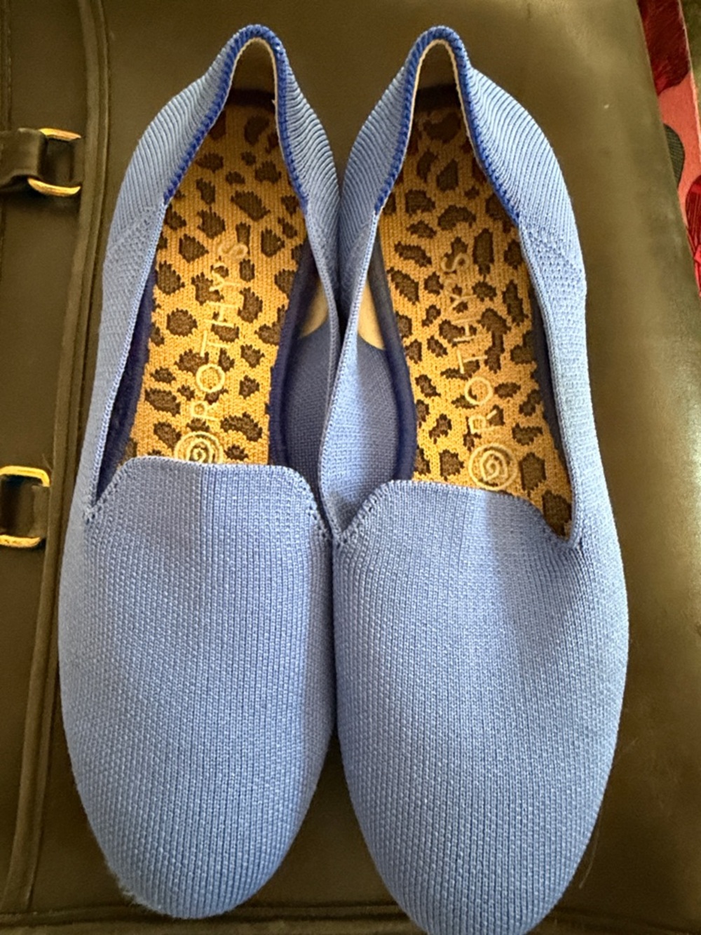 ROTHY’S 8W Slip-On Loafer Flats in Cornflower Blue - Picture 6 of 7